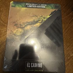 El Camino, Breaking Bad. Limited Edition Blu-ray Steelbook. New And Sealed