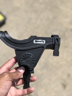 Scotty rod mount for kayak