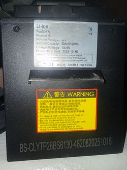 Vipcoo e-bike h3 battery