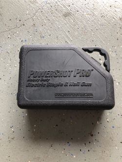 Power shot electrical stapler
