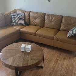 Sectional Sofa - NEW  And Coffee Table