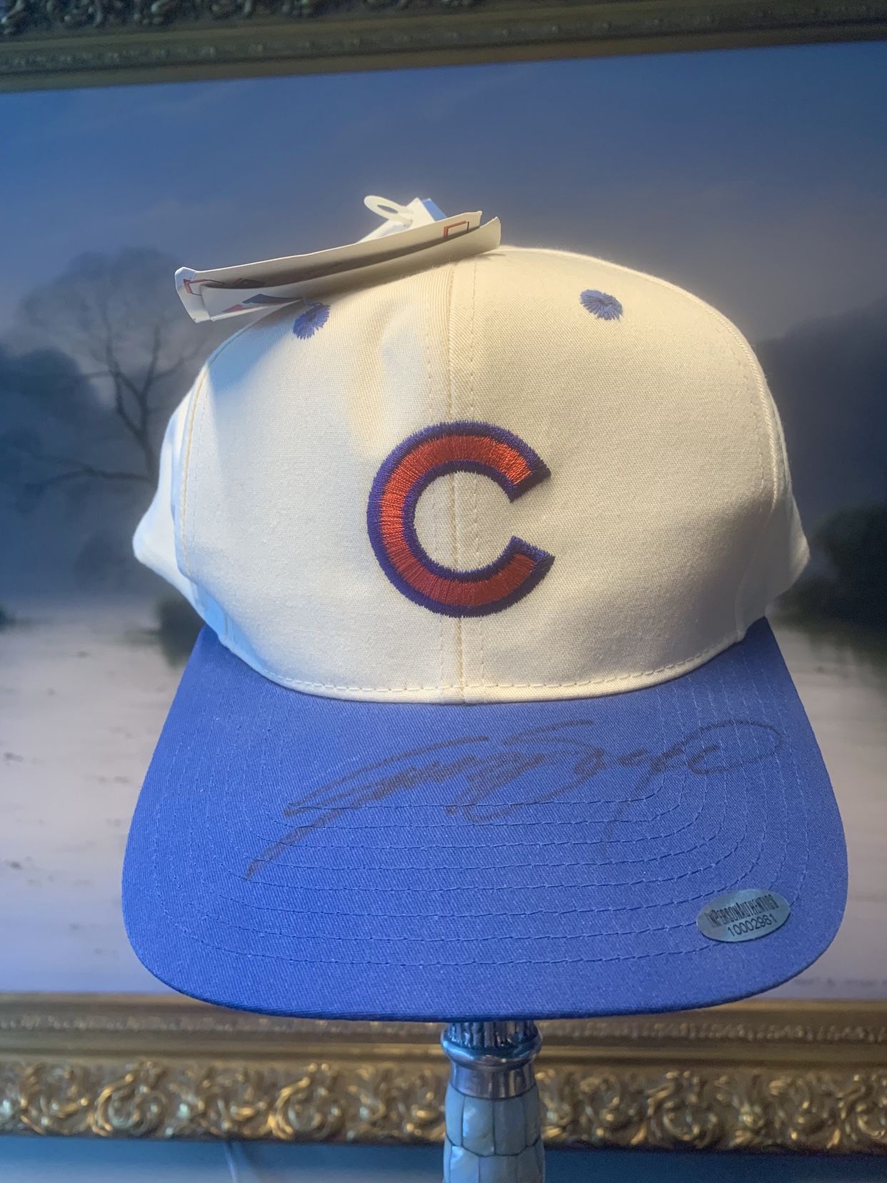 Chicago cubs Sammy Sosa signed autographed Cubs hat