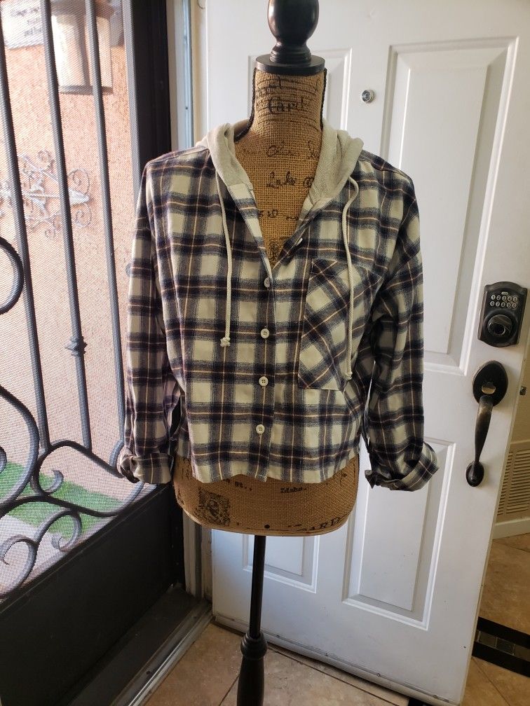 Half Jacket Hoodie Large