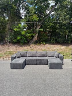 Double L Modular Sectional Couch [FREE Delivery🚚]