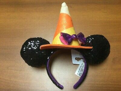 2020 Disney Parks Minnie Mouse Halloween Candy Corn Witch Ears