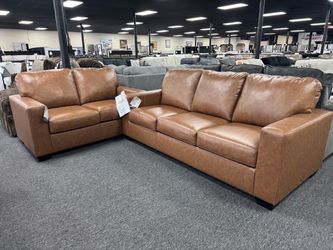 Leather Sofa & Loveseat by Ashley