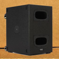 🚨 No Credit Needed 🚨 QSC Powered Subwoofer 12" Custom Ported Bass Cabinet DSP Wheels KS112 🚨 Payment Options Available 🚨 