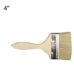 Woodhandle Paint Brush 4 " | PACK OF 8