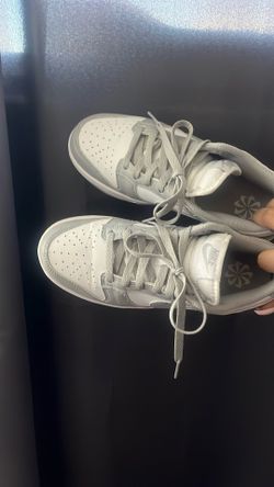 grey dunks size women’s 7