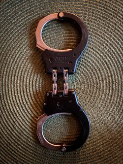ASP Chained Handcuffs w/ Leather Case - Model 200