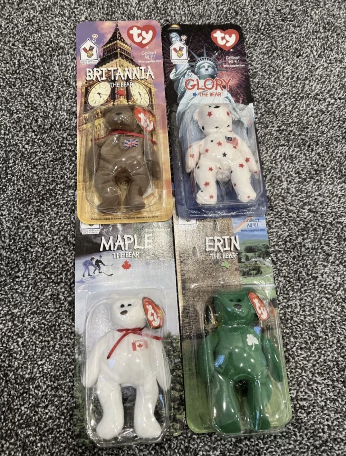 TY Beanie Babies 10pk Limited Edition