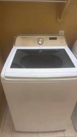 Washer and dryer set