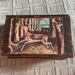 Frida  Kahlo Wood Box, Secret Book Box