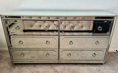Z Gallerie mirrored dresser