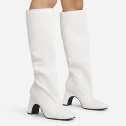 Brand New Ego White Boots