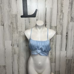 Almost famous blue tank top size large