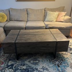 Solid Wood Coffee Table