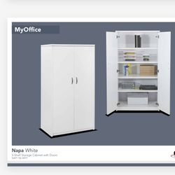 White Storage Cabinet