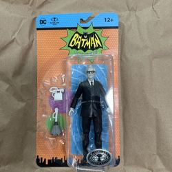 McFarlane DC Retro Batman '66 Alfred Pennyworth 6" CHASE PLATINUM