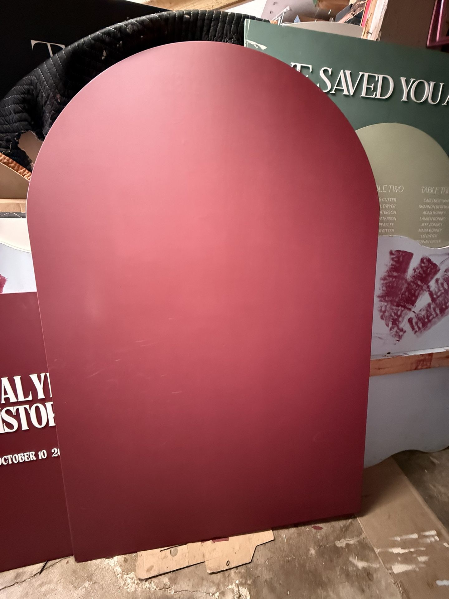 Back Drops. ( All Shapes/ Sizes) Signs