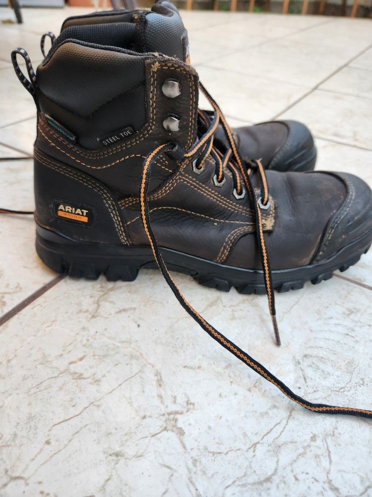 Ariat Treadfast 6" Waterproof Steel Toe Work Boot