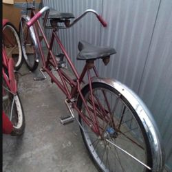 Tandem Schwinn bike