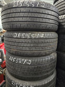 4 Tires 215.55.17 Arizonian Silver Addition 90 % Tread Dot 0924