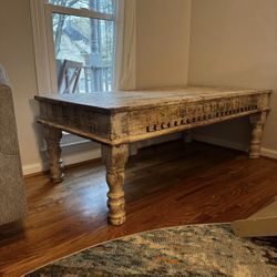 Handcrafted Wooden Table