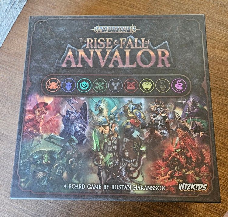Rise & Fall of Anvalor Board Game