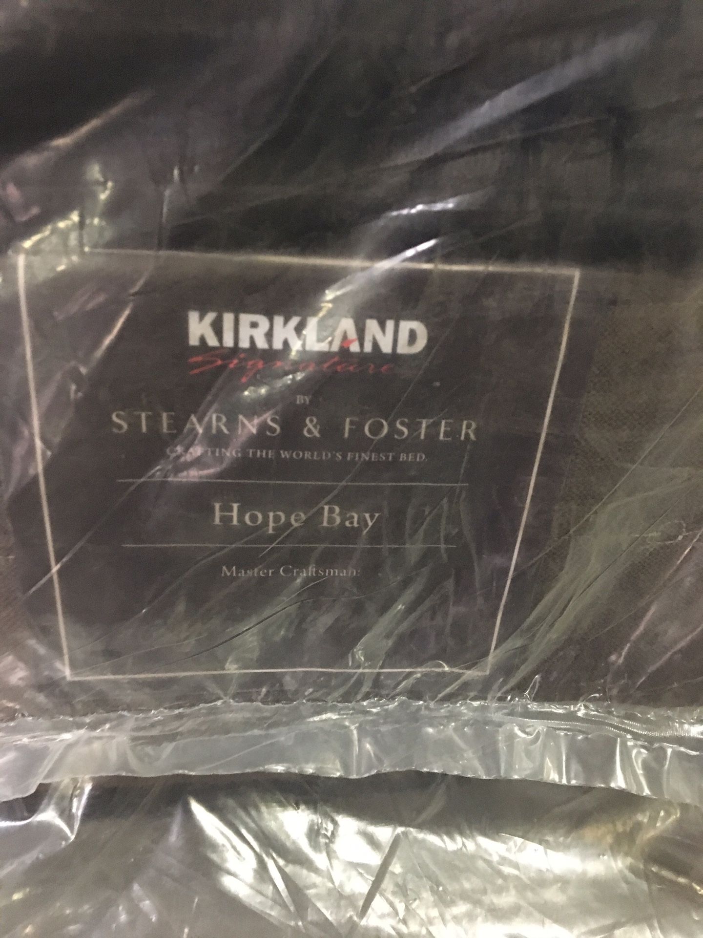 New Costco King Stearns and Foster Firm Pillowtop Mattress for Sale in