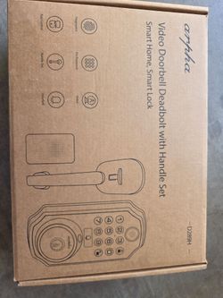 Alpha Wi-Fi smart lock with camera