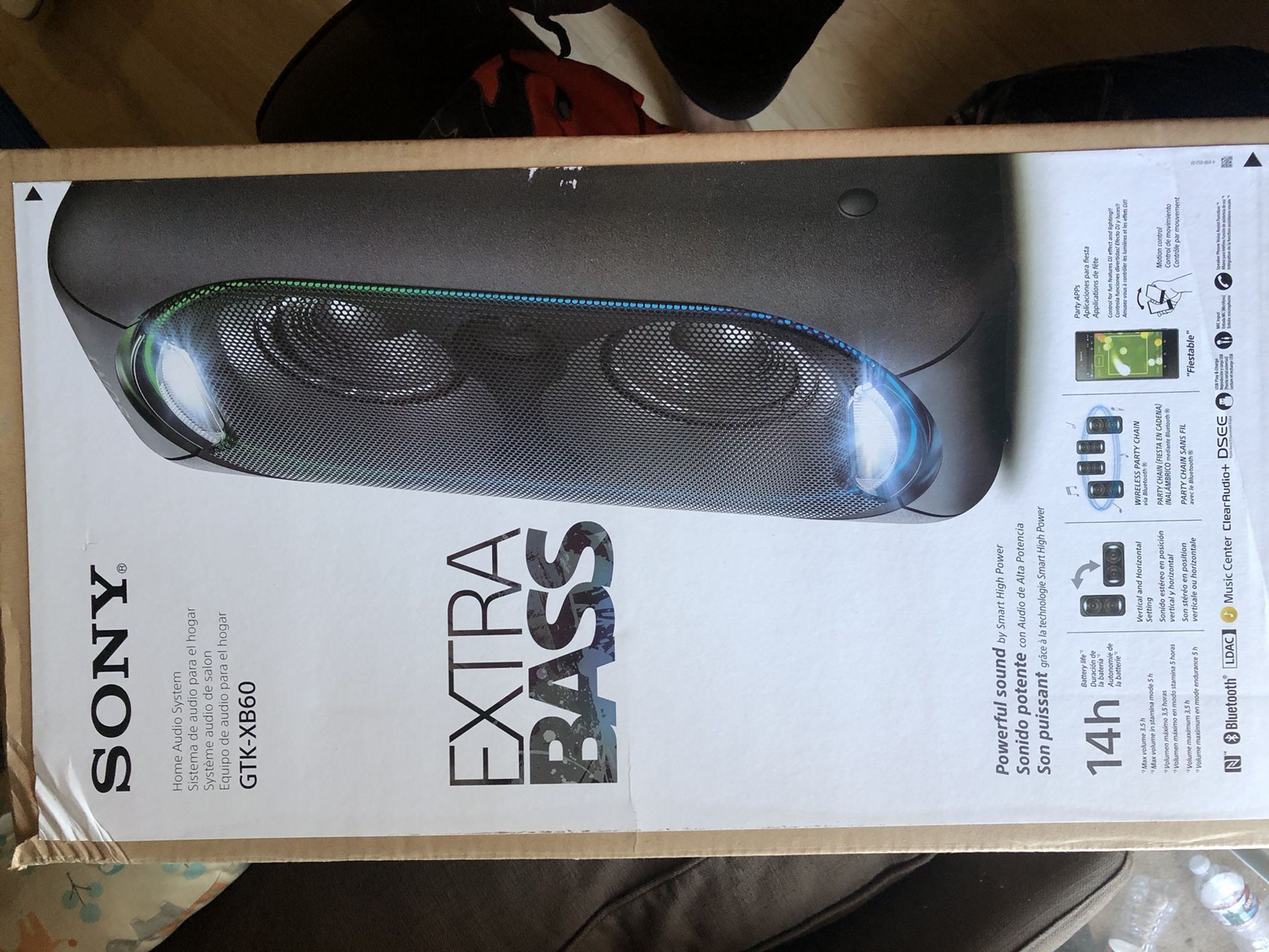 Xb60 Sony wireless speaker - Main Image