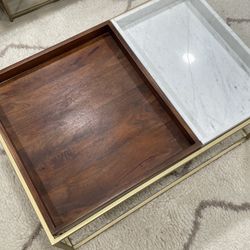 Coffee Table And Matching Side Tables 