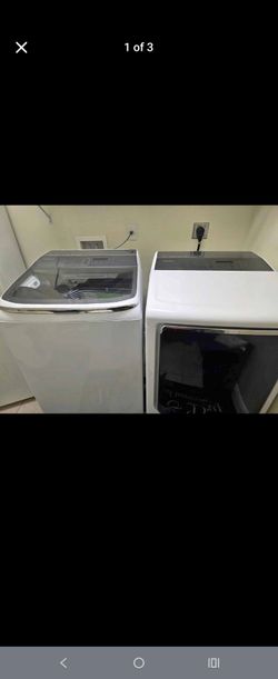 Samsung smart washer and dryer