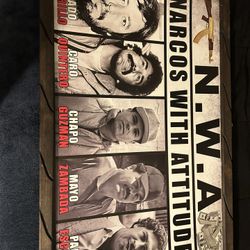 Narcos With Attitude Frame