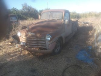 1951 Chevy pickup for sale or trade