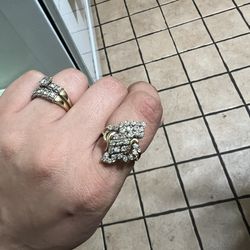 14k Gold Diamond Ring