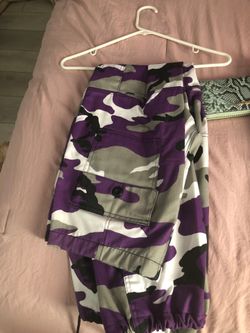 Purple Camo pants