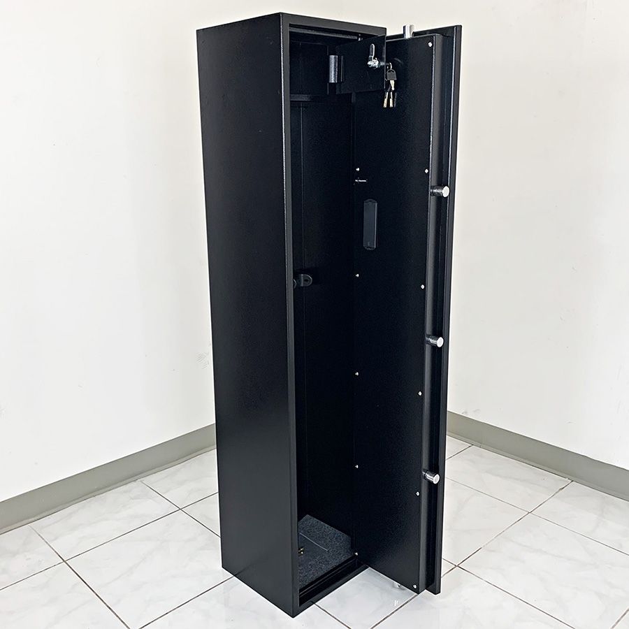 XDeer Biometric Safe Lock Box - 1.60 Cubic Feet Fingerprint  (NEW) $199 Large Biometric Safe Box Fingerprint Quick Access, Size 14x12x57”, Weight 100Lbs  display picture 1