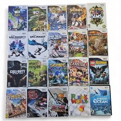 Wii Games – $10 each
