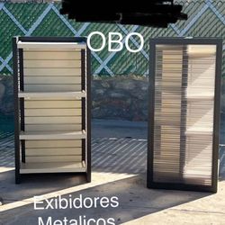 200 Dlls X 2 Exibidores Metalicos , Northeadt Por Mccombs