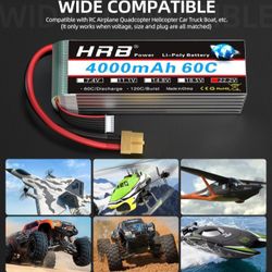 HRB Power  Li-poly Battery 