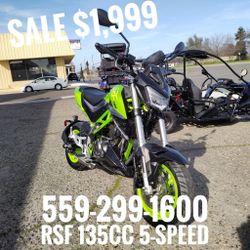 SRF 135 $1,999 cash price taxes and fees