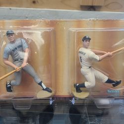 Mickey Mantle - Joe Dimaggio Figures