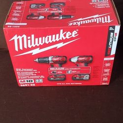 Milwaukee Combo Kit Brand New In Box 