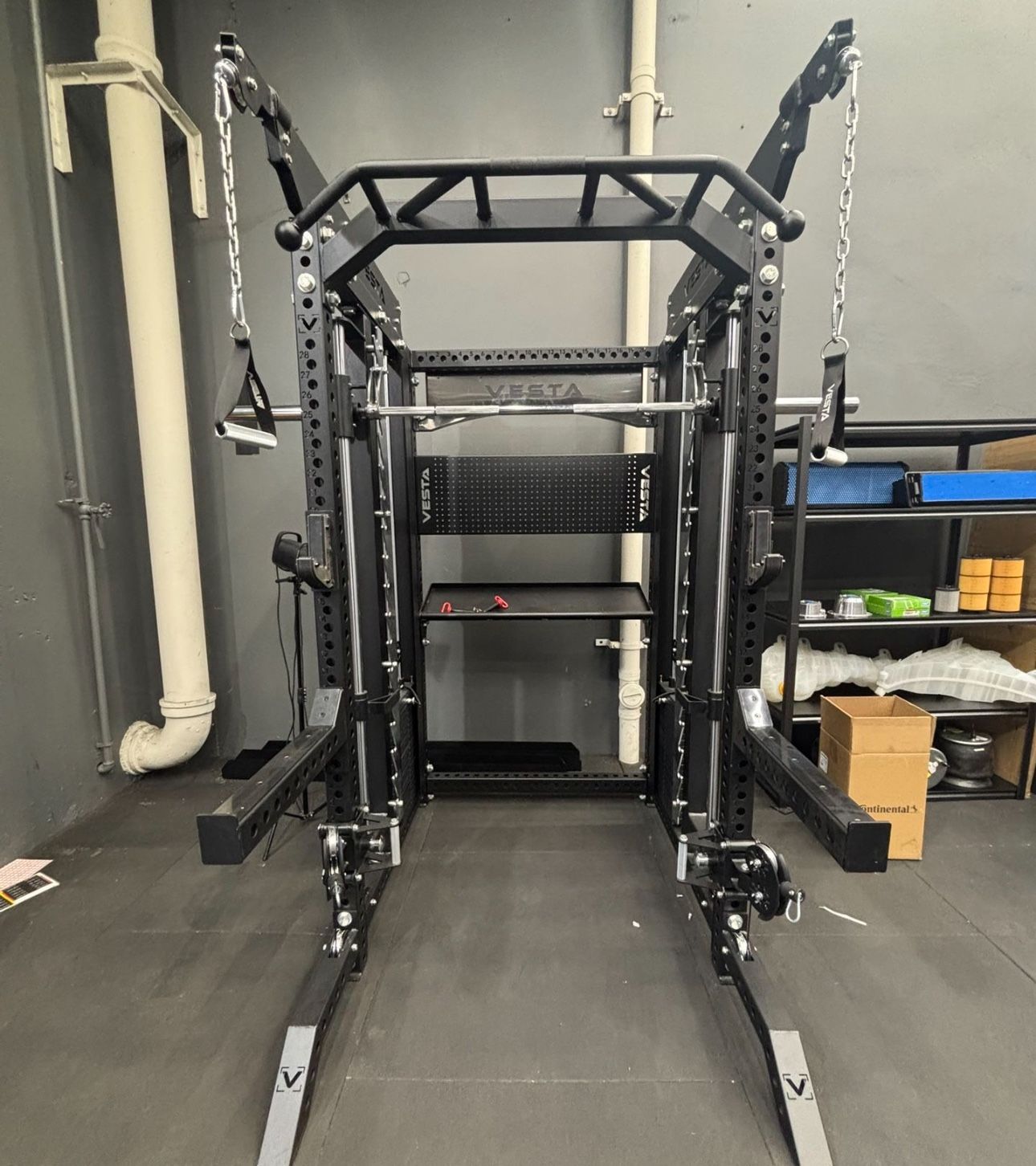 Smith Machine And Multifunctional Trainer