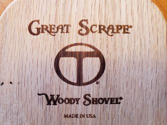 The Great Scrape Woody Paddle Grill Scraper