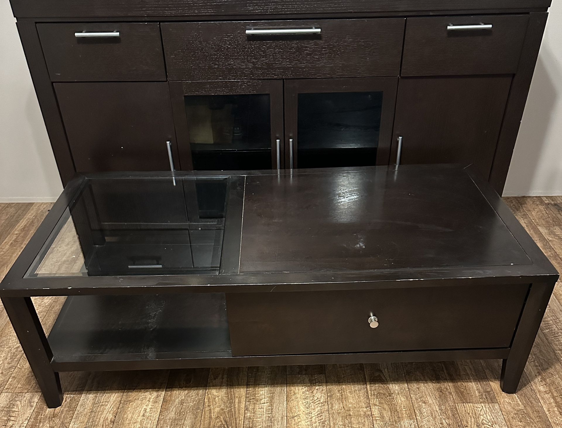 TV stand and Coffee table