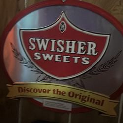 Metal Swisher Sign