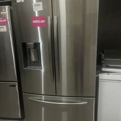 Cyber Sale!!! Refrigerator Samsung newer model French doors 36” inches wide nevera heladera frío 